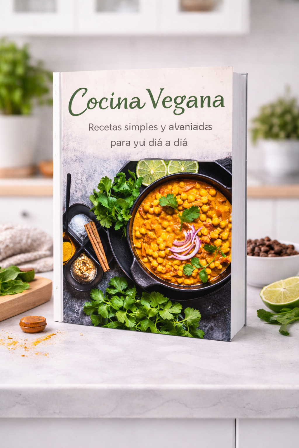 Cocina Vegana, facil y saludable desde casa. Recetas simples, ricas y practicas para tu dia a dia .